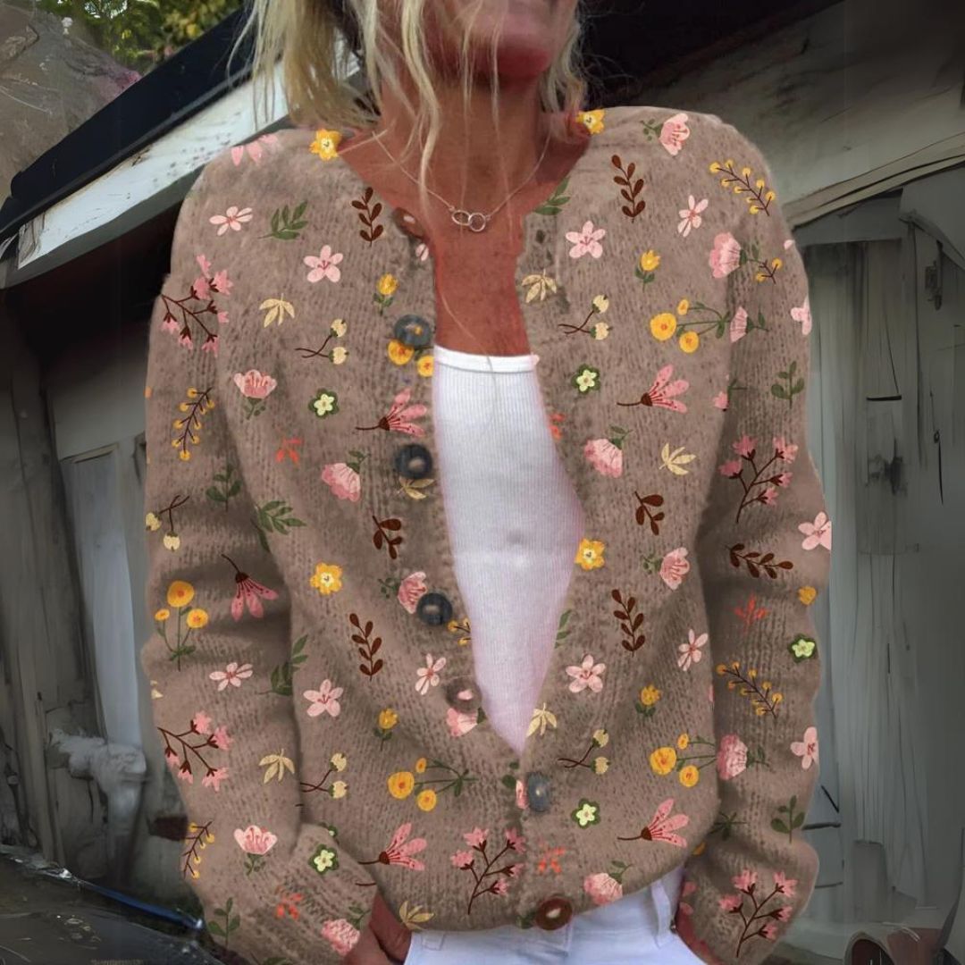Irma | Cardigan à Motif