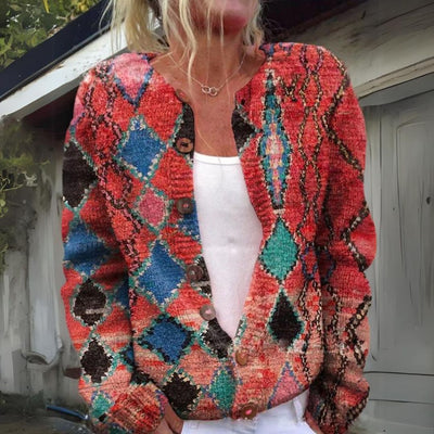 Irma | Cardigan à Motif
