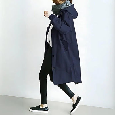 Maddy - Trench Coat Élégant et Déperlant