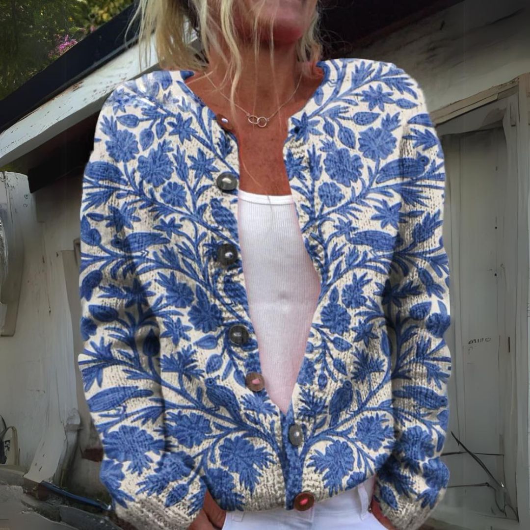 Irma | Cardigan à Motif