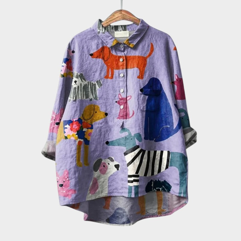 Astrid™ | Chemisier à Motifs