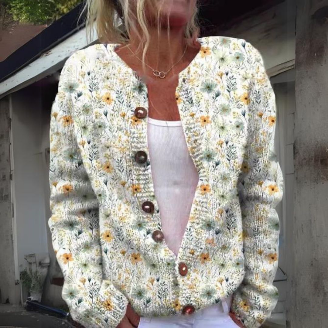 Irma | Cardigan à Motif