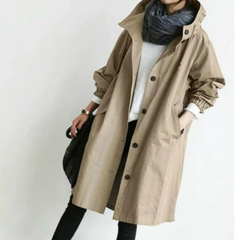 Maddy - Trench Coat Élégant et Déperlant