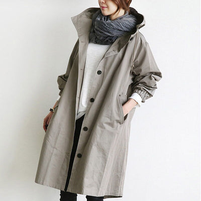 Maddy - Trench Coat Élégant et Déperlant